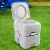 Weisshorn 20L Grey Portable Camping Toilet - High-Quality, Freshwater Flush, Corrosion Resistant, Easy to Empty