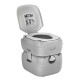 Weisshorn 22L Portable Camping Toilet - Durable, Leak-Proof with 14L Freshwater Capacity, 80 Flushes, Matte Grey Finish