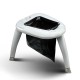 Weisshorn Portable Folding Camping Toilet - Durable Plastic, 120kg Capacity, Anti-Slip Legs, Includes 10 Waste Bags