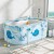 Weisshorn Foldable Bathtub 113x61cm Blue - PVC Spa Bucket with Insulation, Inflatable Cushion, and Easy Setup Weisshorn Foldable Bathtub 113x61cm Blue - PVC Spa Bucket with Insulation, Inflatable Cushion, and Easy Setup