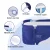Weisshorn Foldable Bathtub with Insulation & Support, Navy Blue, 114x62cm - Includes Inflatable Pillow & Air Pump Weisshorn Foldable Bathtub with Insulation & Support, Navy Blue, 114x62cm - Includes Inflatable Pillow & Air Pump