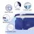 Weisshorn Foldable Bathtub 134x65cm Navy Blue - 5-Layer Insulated PVC Spa with Inflatable Cushion & Easy Drain System Weisshorn Foldable Bathtub 134x65cm Navy Blue - 5-Layer Insulated PVC Spa with Inflatable Cushion & Easy Drain System