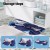 Weisshorn Foldable Bathtub 134x65cm Navy Blue - 5-Layer Insulated PVC Spa with Inflatable Cushion & Easy Drain System Weisshorn Foldable Bathtub 134x65cm Navy Blue - 5-Layer Insulated PVC Spa with Inflatable Cushion & Easy Drain System