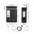 Devanti Portable LPG Gas Water Heater, Black - Outdoor Shower with LED Display, Adjustable Temp, Safety Features