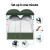Weisshorn Double Camping Shower Toilet Tent - Portable 2-4 Person Change Room with Steel Poles, 224x114x212CM, Green Weisshorn Double Camping Shower Toilet Tent - Portable 2-4 Person Change Room with Steel Poles, 224x114x212CM, Green