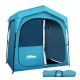 Weisshorn Double Camping Shower & Toilet Tent - 210x120x200cm, Water-Resistant, Easy Setup, Portable Privacy Shelter