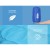 Weisshorn Kids Sleeping Bag 172cm - Thermal, Water-Resistant, Lightweight, Blue, -5°C to 20°C, Cosy Camping Comfort