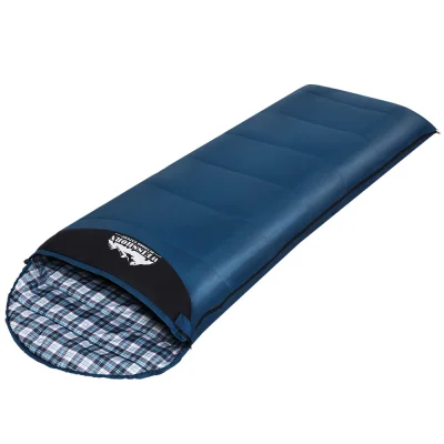 Weisshorn Blue Single Sleeping Bag - Compact, Thermal, 0°C, Lightweight 0.9kg, Waterproof for Camping & Hiking Weisshorn Blue Single Sleeping Bag - Compact, Thermal, 0°C, Lightweight 0.9kg, Waterproof for Camping & Hiking