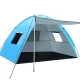 Weisshorn 4-Person Camping Tent - Weather-Resistant, Double Layer 190T Polyester, UV Protection, Portable with Carry Bag