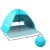 Weisshorn 3-Person Pop-Up Beach Tent - UV & Water Resistant, 190T PU, Easy Setup, Ideal for Camping & Fishing Shelter