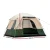 Weisshorn 4-Person Camping Tent - Water-Resistant, UV Protection, Polyester Fly, Fibreglass Poles, Green & Beige