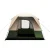 Weisshorn 4-Person Camping Tent - Water-Resistant, UV Protection, Polyester Fly, Fibreglass Poles, Green & Beige