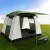 Weisshorn 6-Person Camping Tent, Weatherproof 190T Polyester, Spacious Design with Awning, Green/White, Easy Setup
