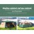 Weisshorn Instant Up 8-Person Dome Tent - 210T Polyester, 425x245x212cm, 2 Rooms, UV & Water-Resistant, Easy