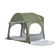 Weisshorn Green SUV Hatchback Tent: Portable 3-Person Oxford Fabric, UV Protection, Water-Resistant with Storage Pockets