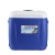 Glacio 38L Portable Ice Cooler Box with Wheels, Cup Holders, Hot & Cold, PE/EPS/PP, Camping, Beach, Blue