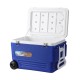 Glacio 60L Portable Ice Cooler Box with Wheels, Lock, 4 Cup Holders – Durable PE, EPS, PP, Hot & Cold Storage