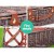 Alfresco 4 Person Picnic Basket Set, Willow & Faux Leather, 54x34x20cm, Red Blanket, Insulated Bag, Outdoor Fun