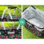 Alfresco Picnic Basket, Insulated Folding Bag Hamper, Durable Polyester, Lightweight Aluminium, 30kg Capacity