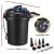 Giantz Aquarium Canister Filter 10000L/H UV Steriliser, Multi-Stage Filtration, 25L Capacity, Bio-Balls, Black