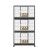 i.Pet Large Bird Cage with Perch & Wheels, Powder-Coated Iron, 60x90.5x172cm, Easy Clean Trays, Fits Budgies & More