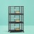 i.Pet Large Bird Cage with Perch & Wheels, Powder-Coated Iron, 60x90.5x172cm, Easy Clean Trays, Fits Budgies & More