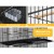 i.Pet 175cm Large Aviary Bird Cage - Expandable, Galvanised Iron, 12 Perches, 6 Cages, Easy Assembly, for Small Birds
