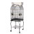 i.Pet 150cm Large Bird Cage with Dome Roof, Wrought Iron, Stainless Steel Feeders, Perches, and Easy-Clean Tray