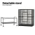 i.Pet 138cm Large Bird Cage Aviary - Durable Wrought Iron, Safe Powder Coated, Easy Clean, with Stand & Wheels