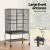 i.Pet 138cm Large Bird Cage Aviary - Durable Wrought Iron, Safe Powder Coated, Easy Clean, with Stand & Wheels