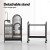 i.Pet 153cm Large Bird Cage Aviary with Ladder, Toy Hanger & Castor Wheels - Wrought Iron, Easy Clean & Access