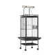 i.Pet Large Bird Cage 155cm - Wrought Iron, Non-Toxic Finish, Play Area, Secure Door, Castor Wheels, Easy Assembly