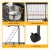i.Pet Large Bird Cage 155cm - Wrought Iron, Non-Toxic Finish, Play Area, Secure Door, Castor Wheels, Easy Assembly
