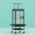 i.Pet Large Bird Cage 155cm - Wrought Iron, Non-Toxic Finish, Play Area, Secure Door, Castor Wheels, Easy Assembly