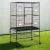 i.Pet Large 160cm Bird Cage, Wrought Iron, Powder-Coated, with Wheels, Perches, and Tray for Parrots and Budgies
