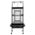i.Pet 173cm Large Bird Cage Aviary - Wrought Iron, Non-Toxic Finish, Easy Clean Trays, Secure Locks, Mobile Wheels
