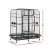 i.Pet Extra Large Bird Cage Aviary 185cm - Durable Wrought Iron, Lockable Wheels, Removable Divider, Slide-out Trays
