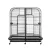 i.Pet Extra Large Bird Cage Aviary 185cm - Durable Wrought Iron, Lockable Wheels, Removable Divider, Slide-out Trays
