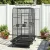 i.Pet Extra Large Bird Cage Aviary 185cm - Durable Wrought Iron, Lockable Wheels, Removable Divider, Slide-out Trays