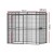 i.Pet Large Walk-in Bird Cage Aviary for Parrots, 203cm Wrought Iron, Secure Locks, Feeder Doors, Black