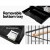 i.Pet 88cm Large Wrought Iron Bird Cage - Black Aviary with Perches, Feeders, Removable Tray, for Small to Medium Birds
