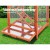 i.Pet Large Wooden Bird Cage 72x60x168cm - Weather-Resistant Aviary for Parrots & Canaries with Perches & Slide-out Tray