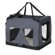 i.Pet 4XL Soft Crate Pet Carrier - 121x80CM, Durable 600D Oxford Cloth, Foldable, Portable, Breathable Mesh, Easy Clean