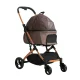i.Pet Foldable Pet Stroller & Carrier - Aluminium Frame, 360° Wheels, UV Protection, Spacious Design, 25kg Capacity