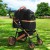 i.Pet 3-in-1 Pet Stroller - Large Foldable Pram for Dogs & Cats, 600D Oxford, Steel Frame, 360° Wheels, Rose Gold