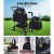 i.Pet Stroller: Foldable 4-Wheel Pet Pram, Carrier & Car Seat, Steel Frame, 600D Oxford, Black, 84x48x99