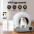 i.Pet Automatic Self-Cleaning Cat Litter Box - Smart App Control, Odour Control, 9L Capacity, Spacious & Safe Design