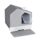 i.Pet Grey Enclosed Cat Litter Box with Scoop & Mat - Spacious, Odour-Control Design, Durable Plastic, Easy Clean