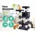i.Pet Cosmo Cat Tree 145cm - Large Wooden Condo with Sisal Scratching Posts, Plush Velvet, Multi-Level Playhouse