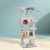 i.Pet 134cm Cat Tree Tower - Multi-Level Condo with Sisal Posts, Plush Velvet, Scratching Bed & Ladder - Beige i.Pet 134cm Cat Tree Tower - Multi-Level Condo with Sisal Posts, Plush Velvet, Scratching Bed & Ladder - Beige